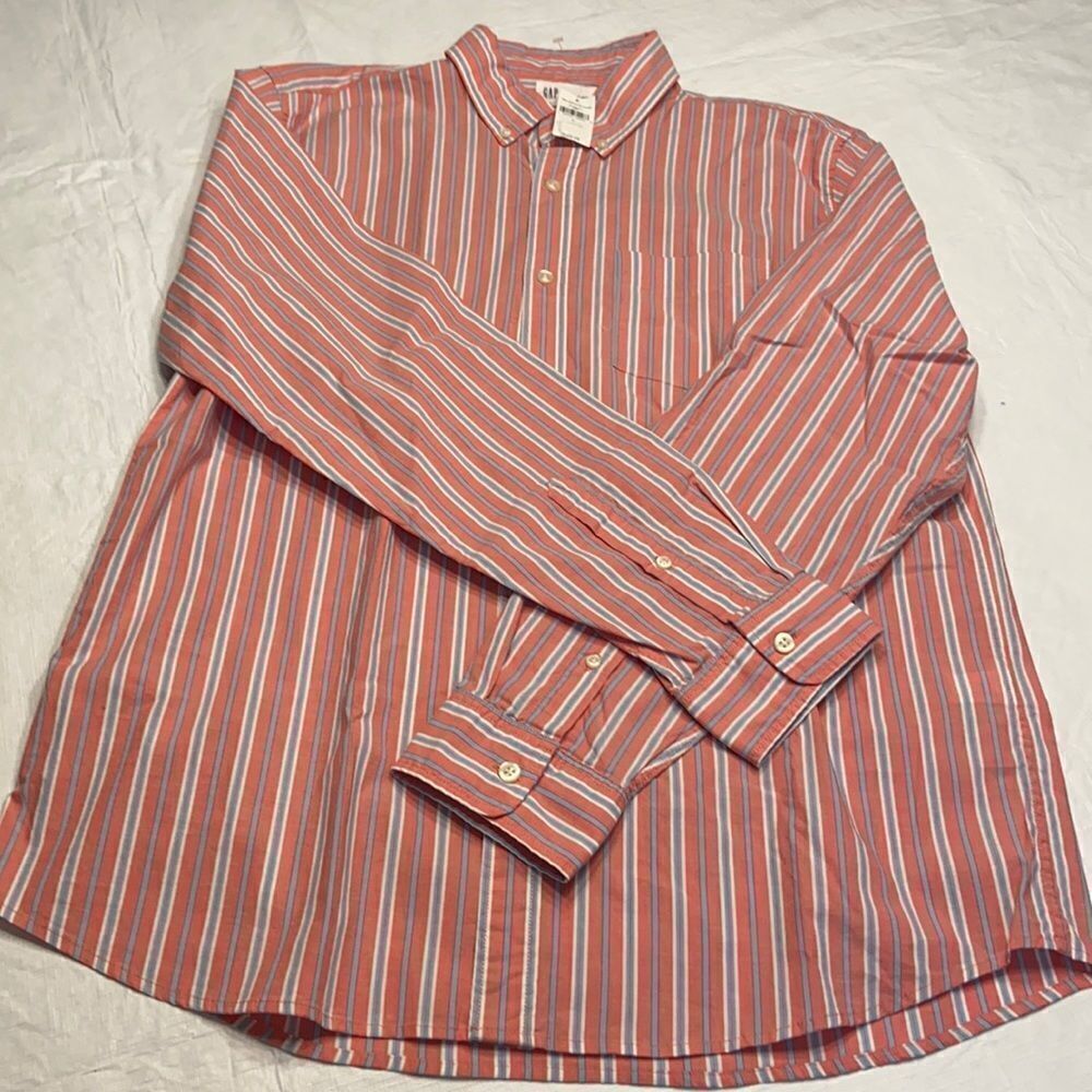 Gap NWT Stripe Button Down